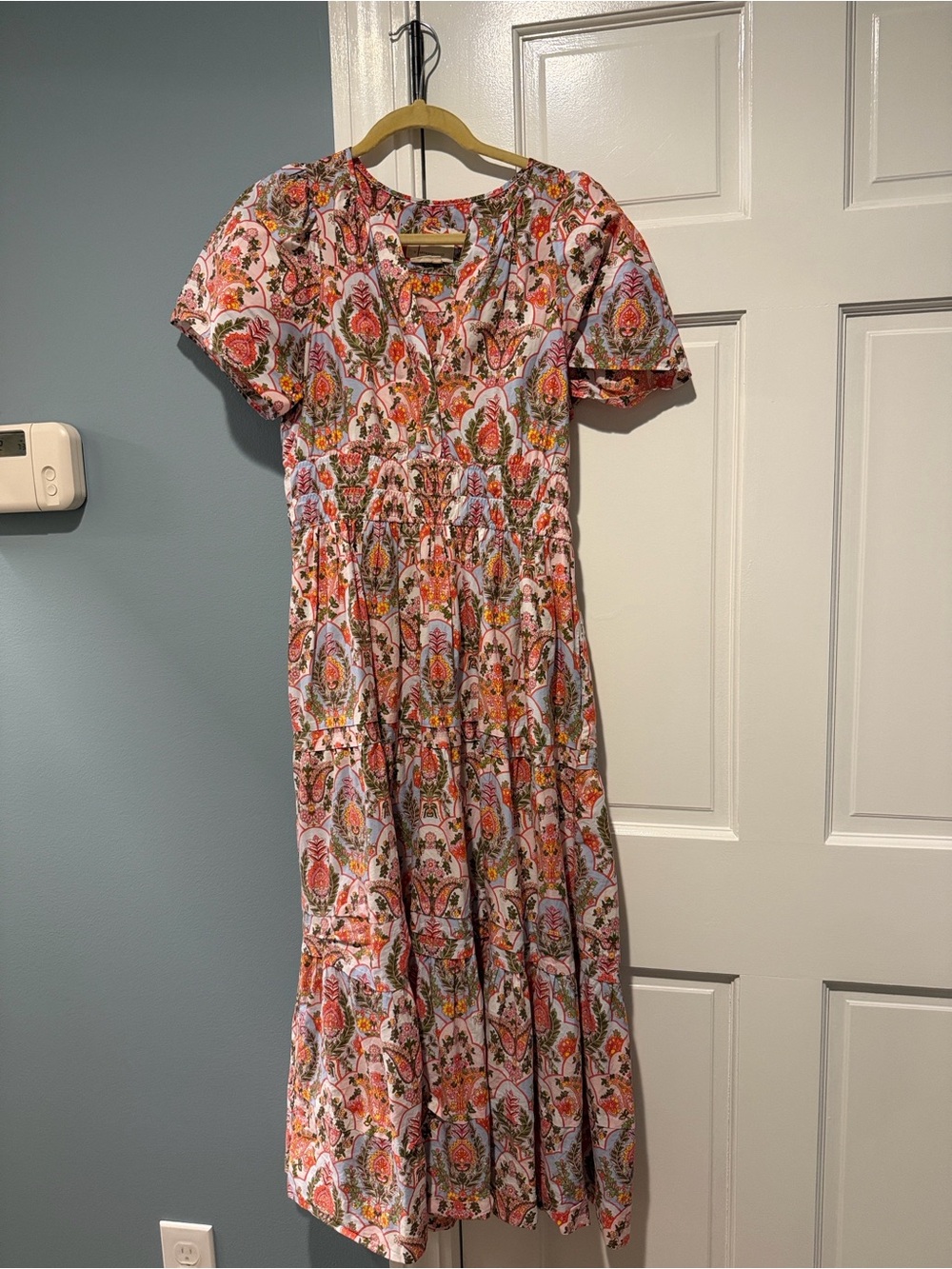 Anthropologie Somerset Maxi | Printed Floral | Size Small Petite